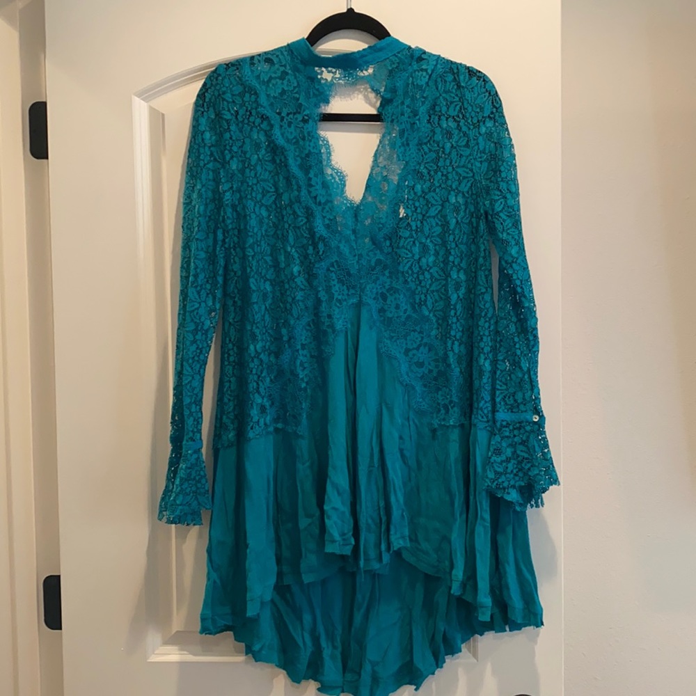 Free people lace blouse